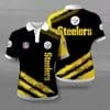 Pittsburgh Steelers Polo T-Shirt Full Size PQ13