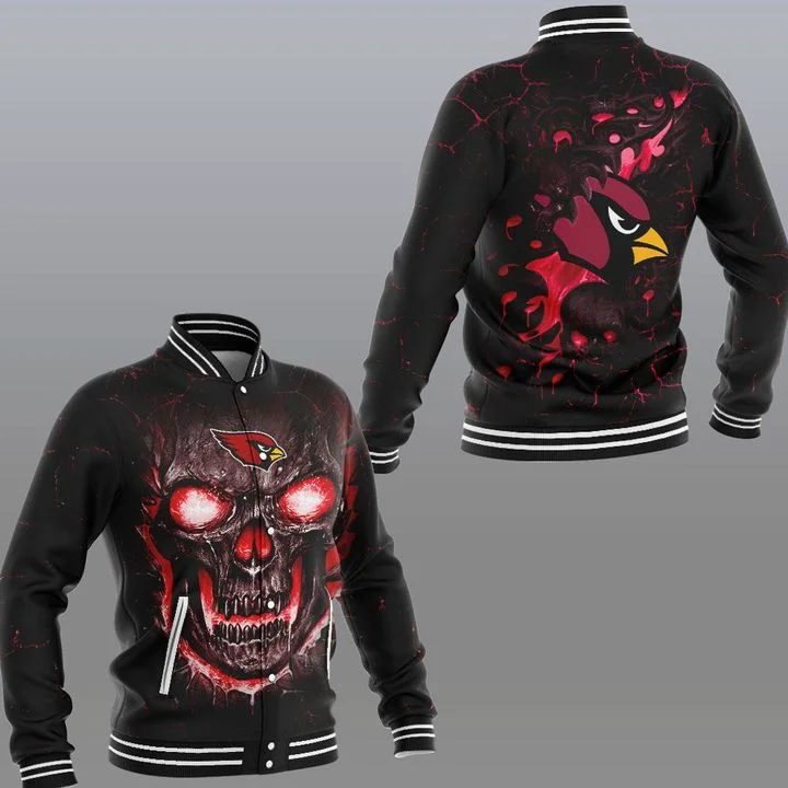 Arizona Cardinals Baseball Jacket KB51