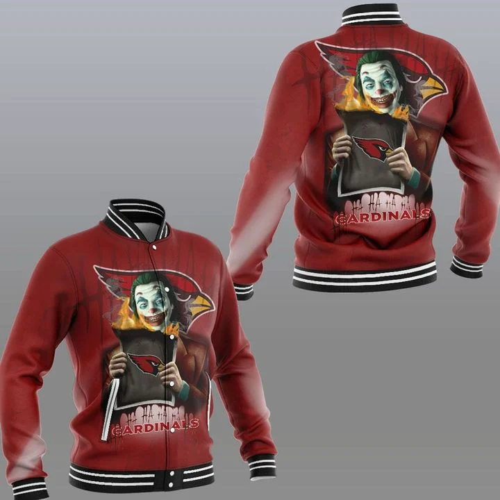 Arizona Cardinals Baseball Jacket PM12
