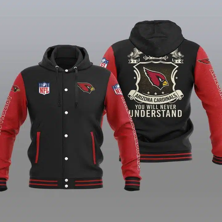 Arizona Cardinals Baseball Jacket XV23 - Image 2