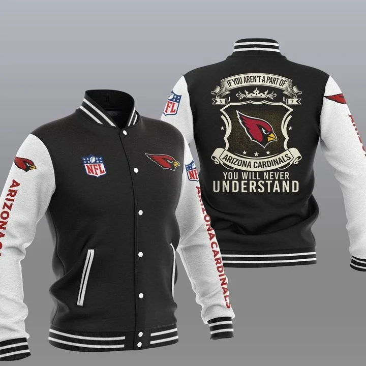 Arizona Cardinals Baseball Jacket CB47