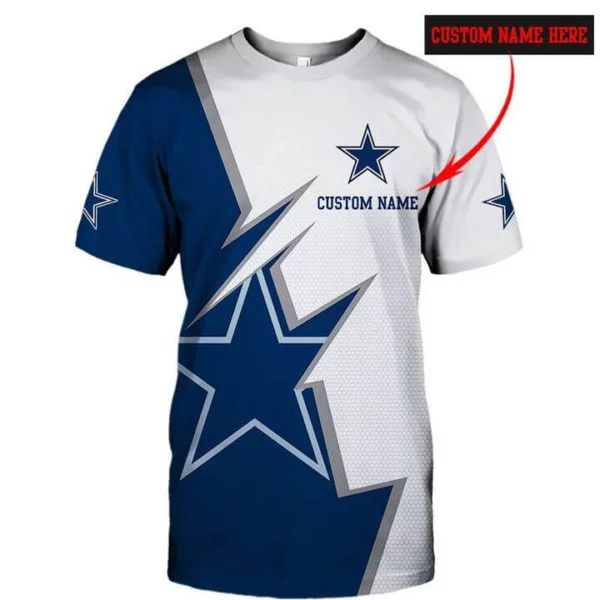 Customize Your Name Dallas Cowboys JY61 - Image 5