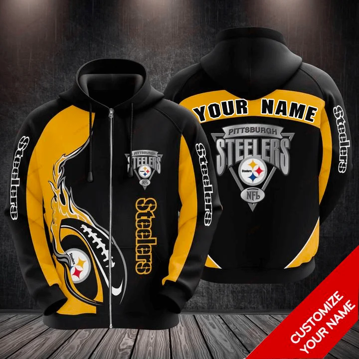 Custom Your Name Pittsburgh Steelers AJ12