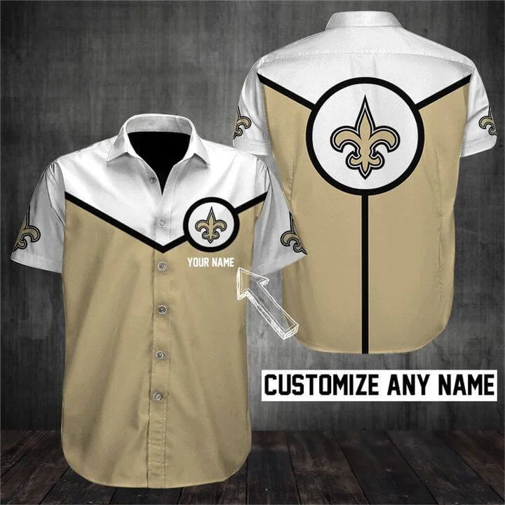 New Orleans Saints Button-Up Shirt YW46