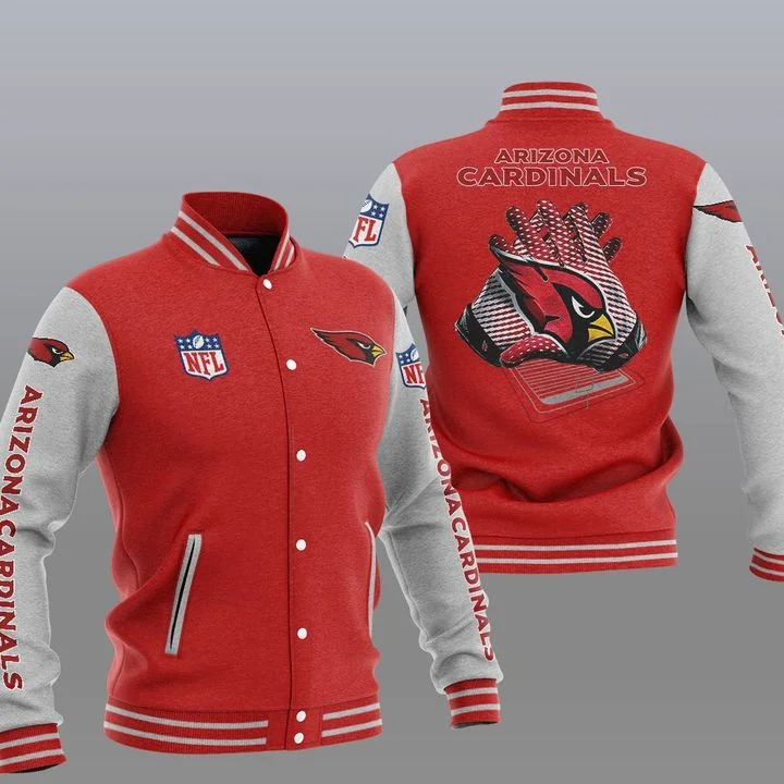 Arizona Cardinals Baseball Jacket VC22
