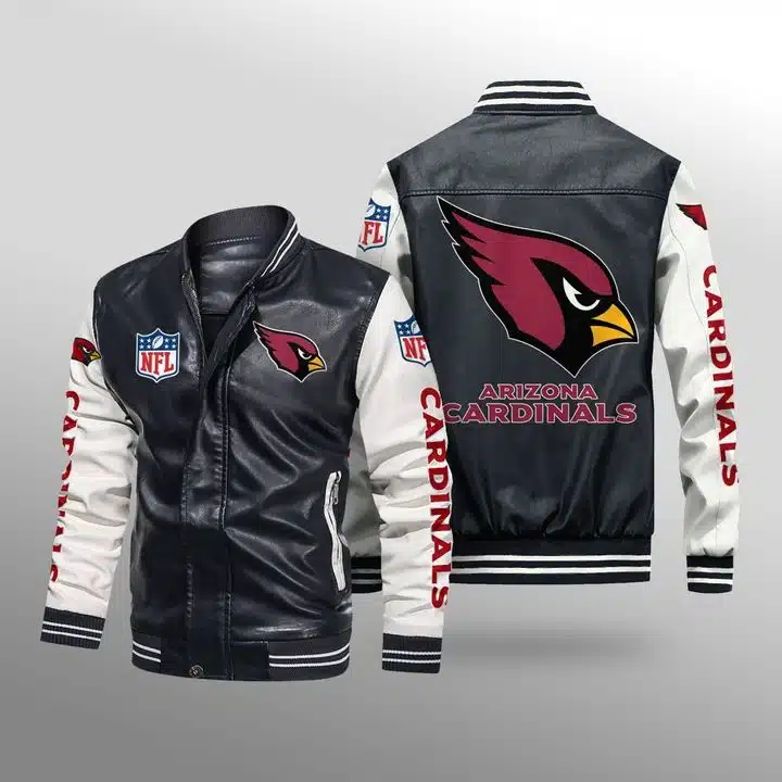 Arizona Cardinals Leather Jacket BM82