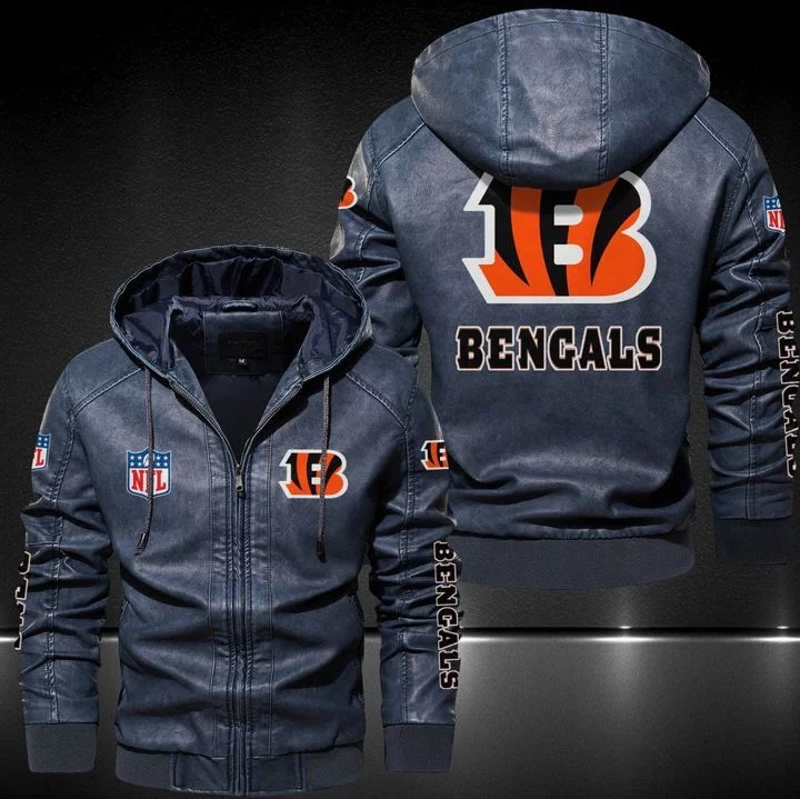 Cincinnati Bengals Leather Jacket UE71