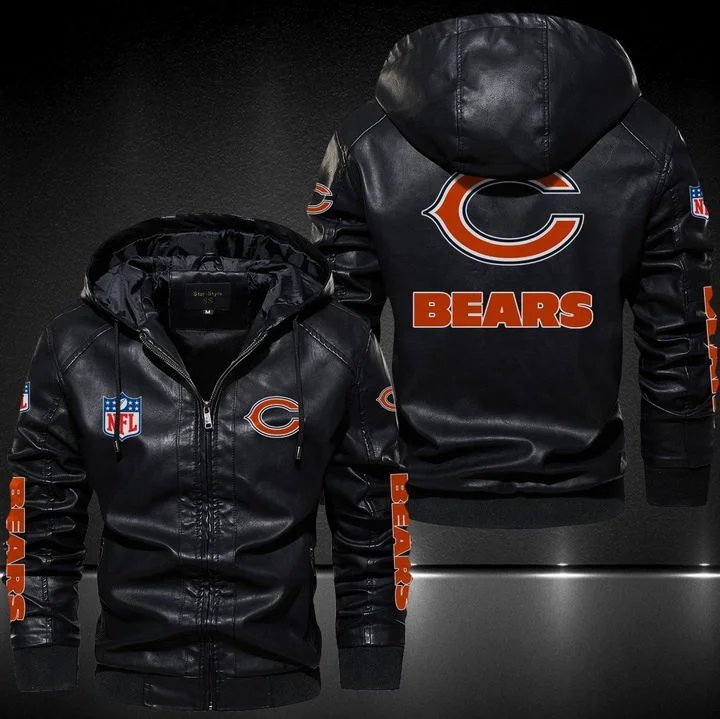 Chicago Bears Leather Jacket ED26