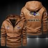 Baltimore Ravens Leather Jacket IK98