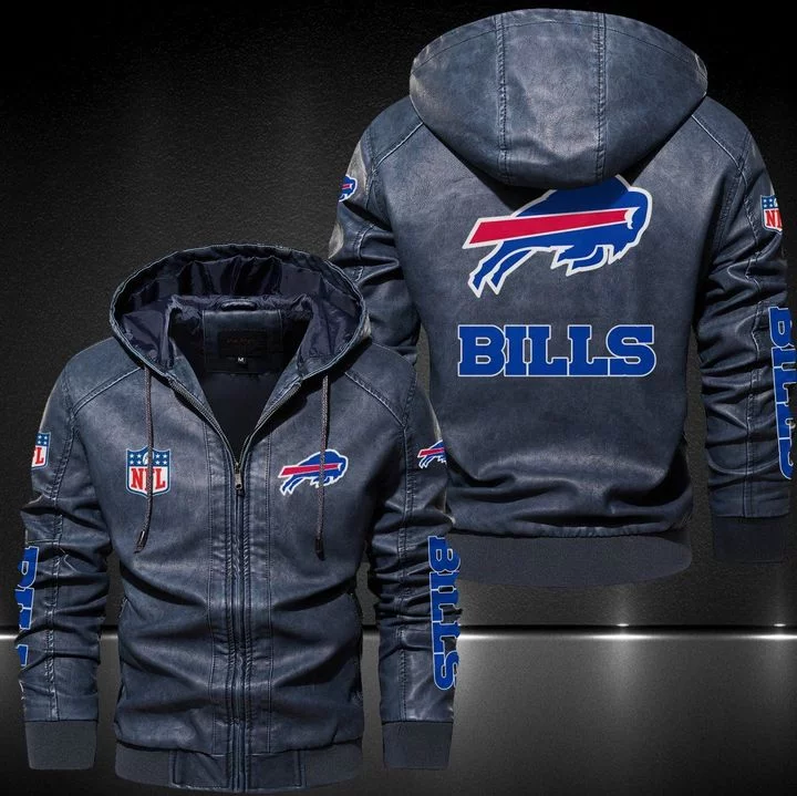 Buffalo Bills Leather Jacket JK38