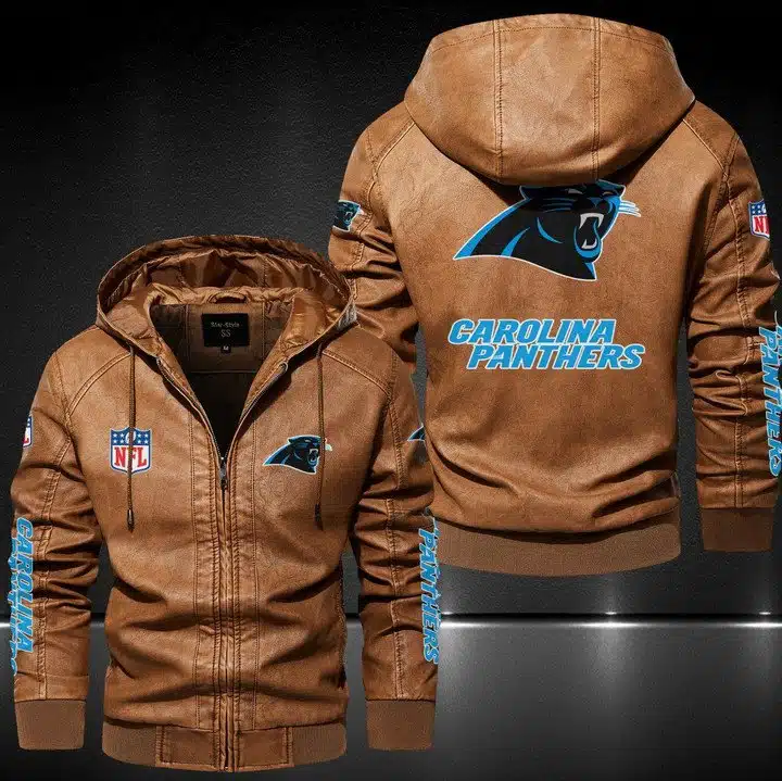 Carolina Panthers Leather Jacket HM88