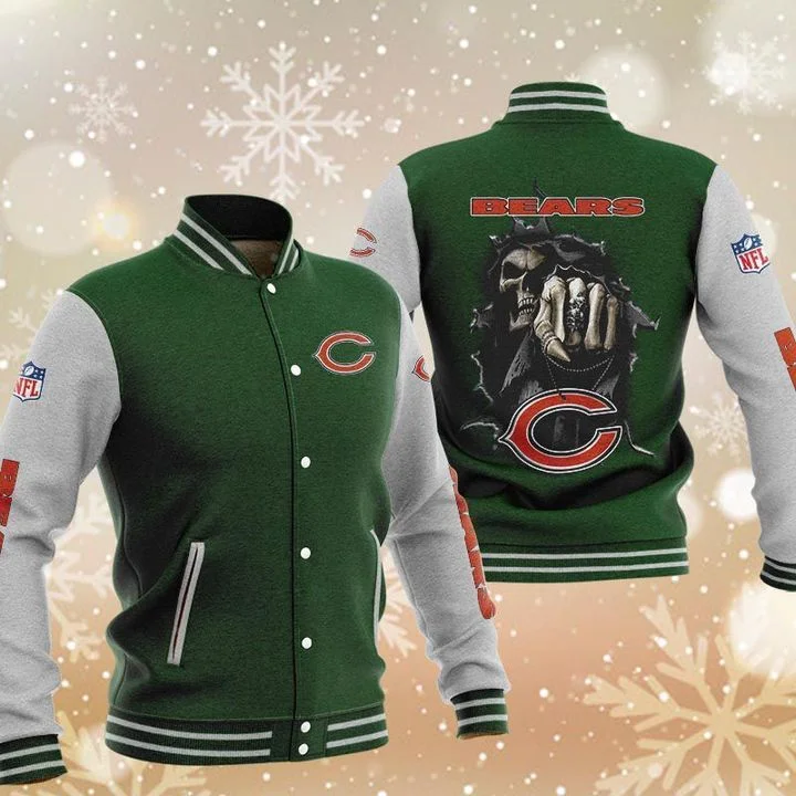 Chicago Bears Baseball Jacket GX28
