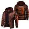 Chicago Bears Leather Jacket IV73