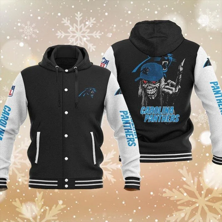 Carolina Panthers Baseball Jacket GU31 - Image 2