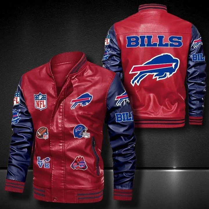 Buffalo Bills Leather Jacket GZ35