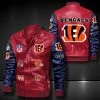 Cincinnati Bengals Leather Jacket PP74
