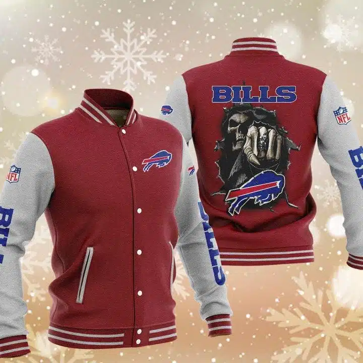 Buffalo Bills Baseball Jacket YI49