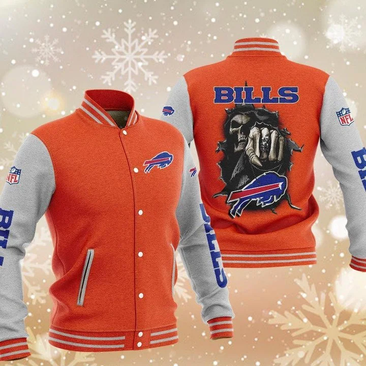 Buffalo Bills Baseball Jacket US84