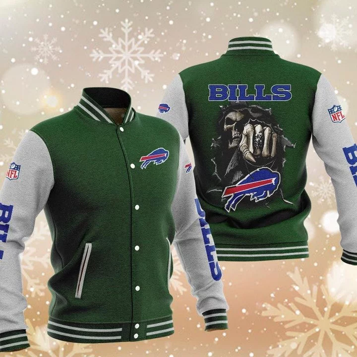 Buffalo Bills Baseball Jacket OH38