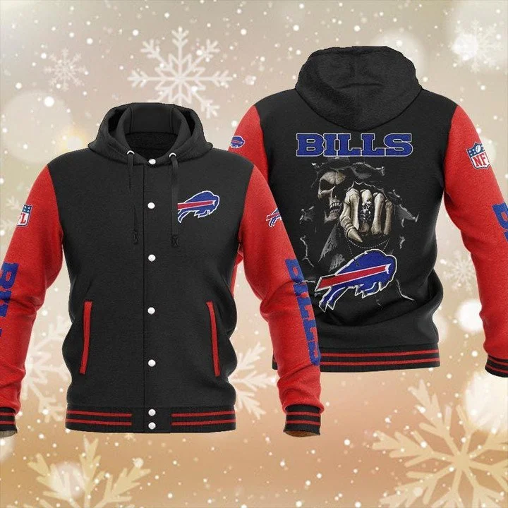 Buffalo Bills Baseball Jacket RC82 - Image 2