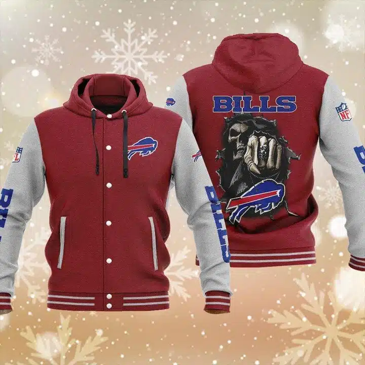 Buffalo Bills Baseball Jacket YI49 - Image 2