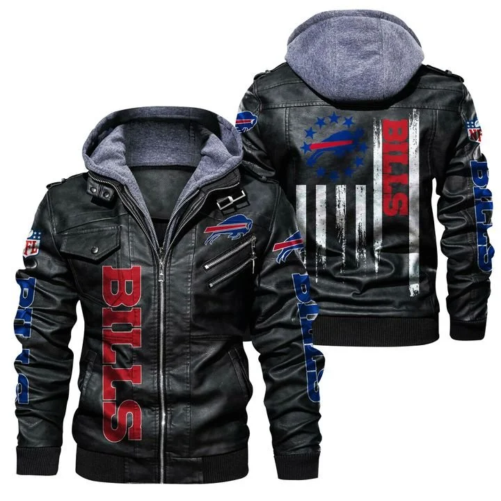Buffalo Bills Leather Jacket UC73