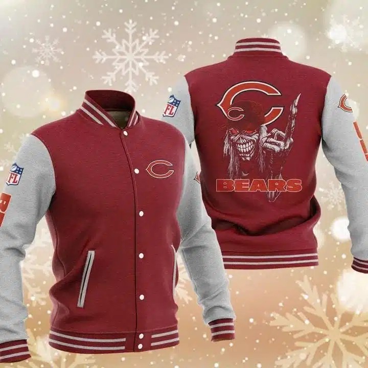 Chicago Bears Baseball Jacket HZ93