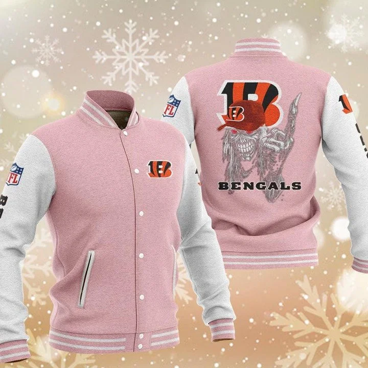 Cincinnati Bengals Baseball Jacket PZ98