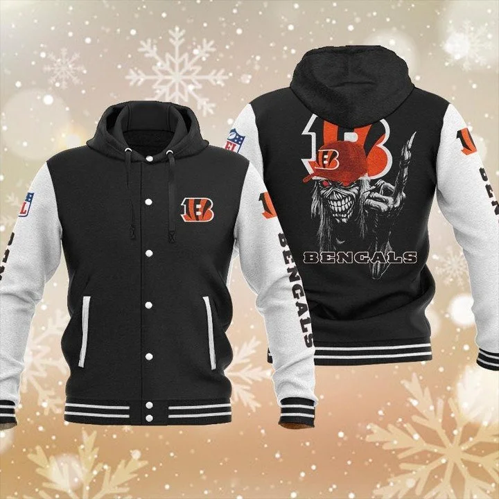 Cincinnati Bengals Baseball Jacket UA83 - Image 2
