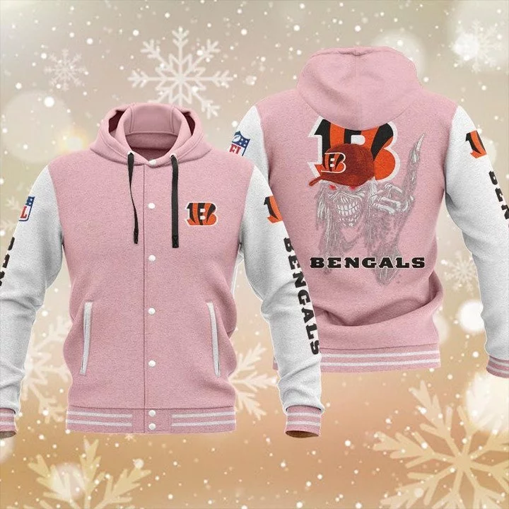 Cincinnati Bengals Baseball Jacket PZ98 - Image 2