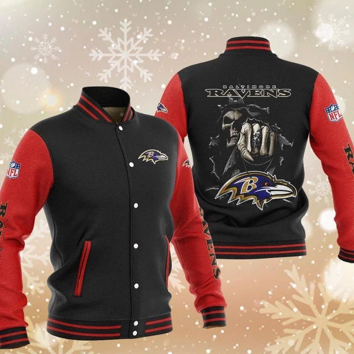 Baltimore Ravens Baseball Jacket RP81