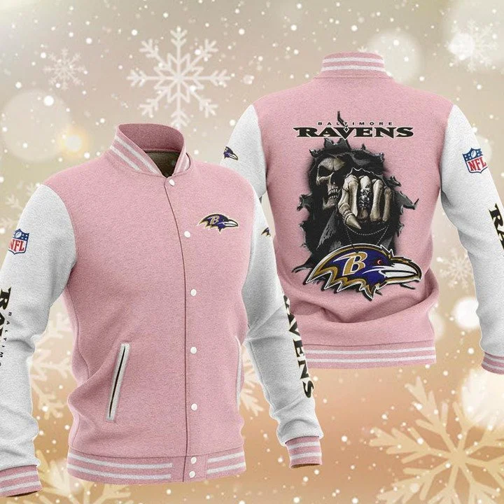 Baltimore Ravens Baseball Jacket FX33