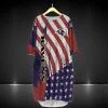 Baltimore Ravens Batwing Pocket Dress QW01