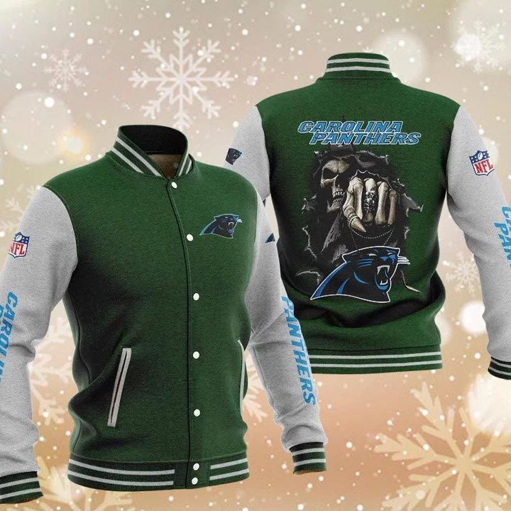Carolina Panthers Baseball Jacket YT31