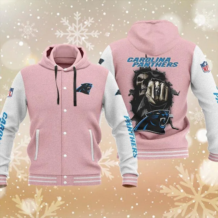 Carolina Panthers Baseball Jacket PP97 - Image 2