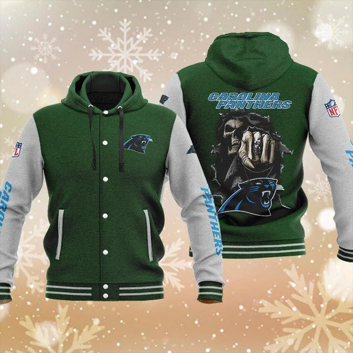 Carolina Panthers Baseball Jacket YT31 - Image 2