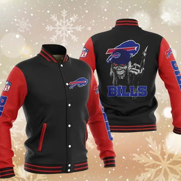 Buffalo Bills Baseball Jacket JS94
