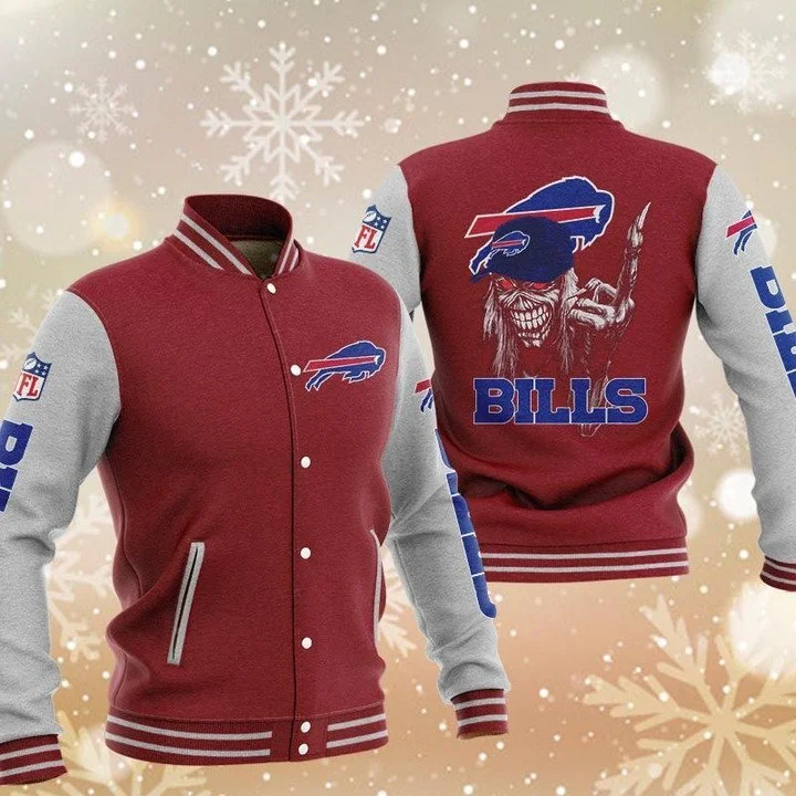 Buffalo Bills Baseball Jacket PR81