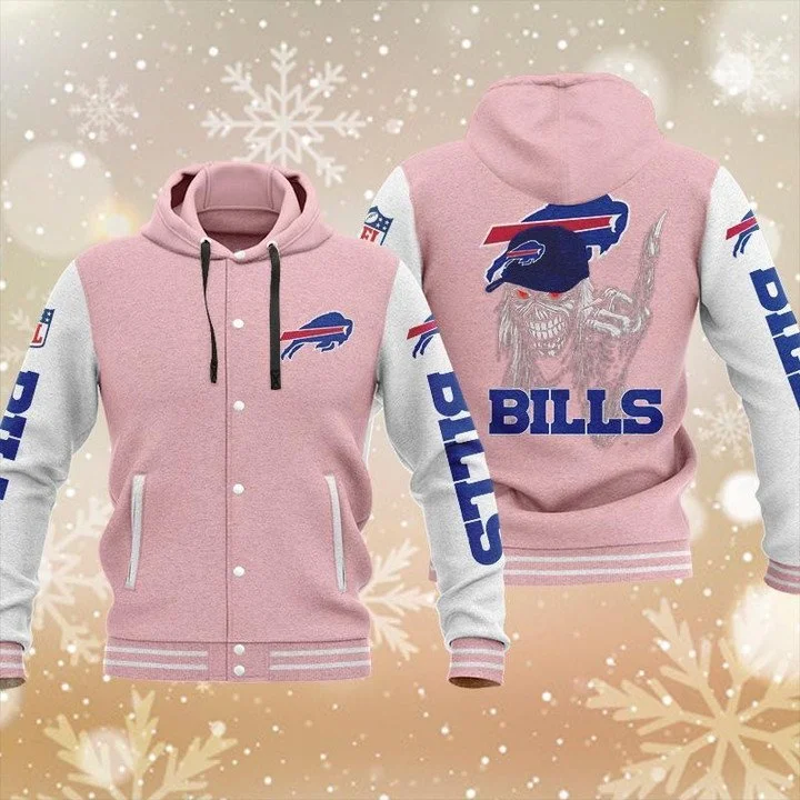 Buffalo Bills Baseball Jacket YI28 - Image 2