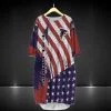 Atlanta Falcons Batwing Pocket Dress PX85