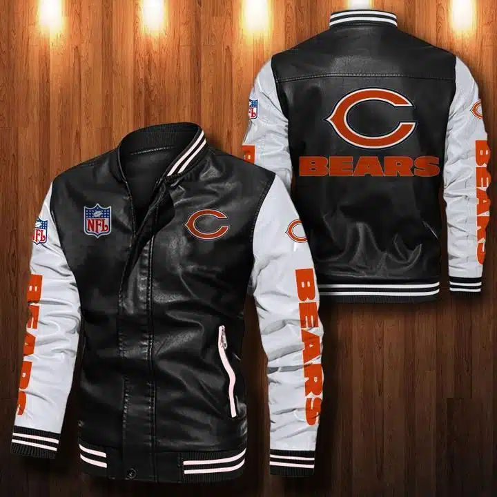 Chicago Bears Leather Jacket UJ25