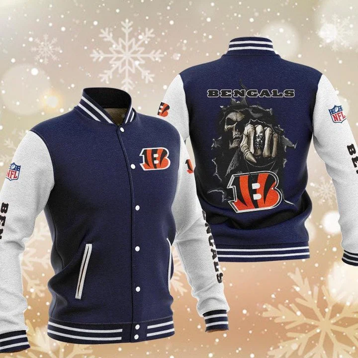 Cincinnati Bengals Baseball Jacket HX81