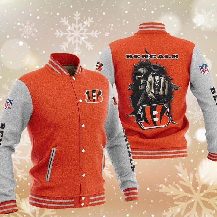 Cincinnati Bengals Baseball Jacket UY72