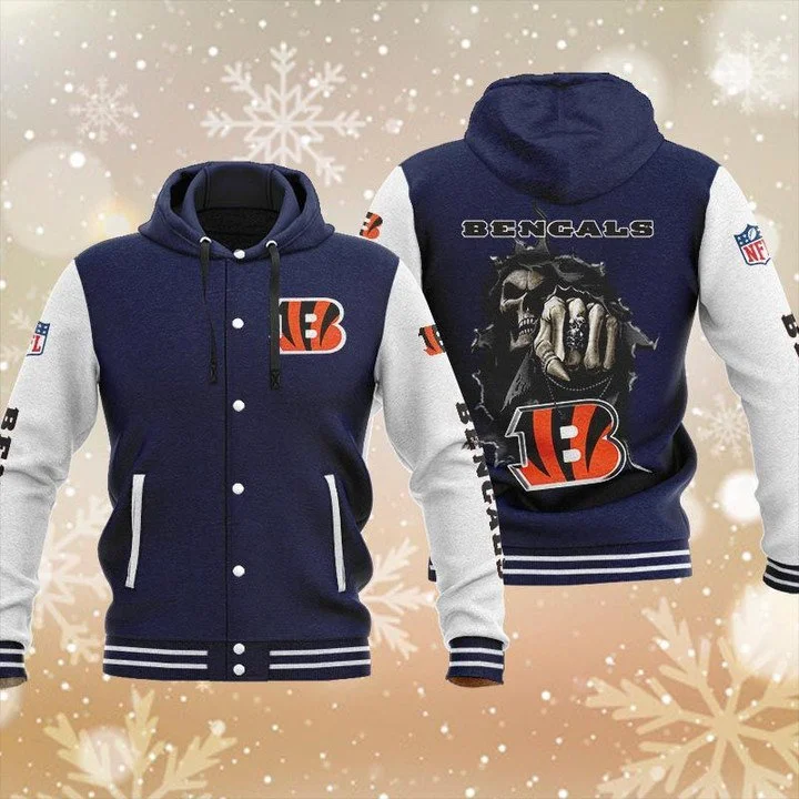 Cincinnati Bengals Baseball Jacket HX81 - Image 2