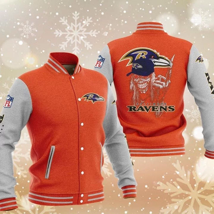 Baltimore Ravens Baseball Jacket EM27
