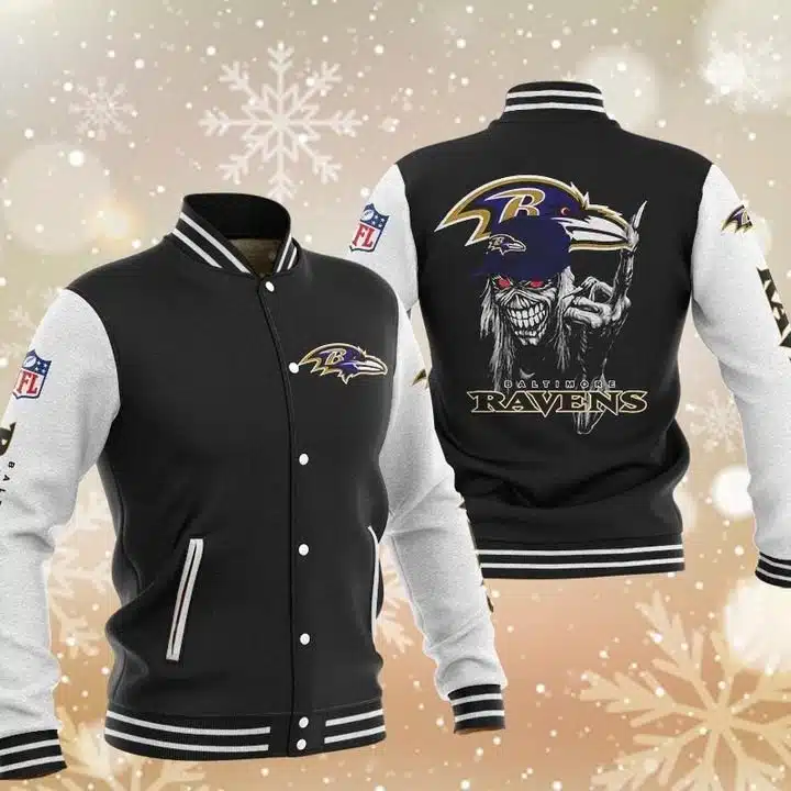 Baltimore Ravens Baseball Jacket YH28
