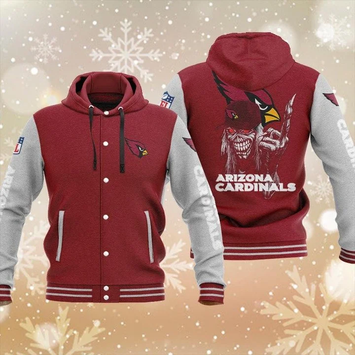 Arizona Cardinals Baseball Jacket TI28 - Image 2
