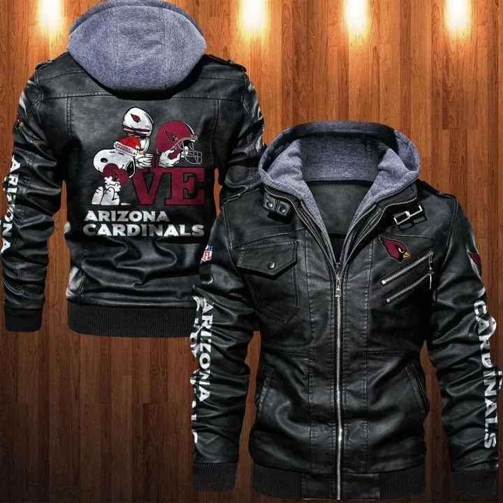 Arizona Cardinals Leather Jacket JX83