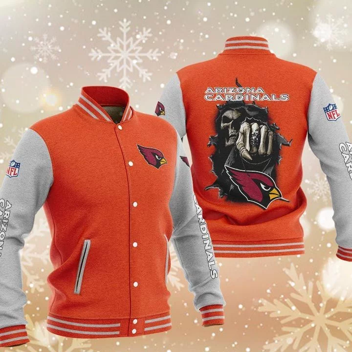 Arizona Cardinals Baseball Jacket VT72