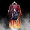 Arizona Cardinals Batwing Pocket Dress CU30